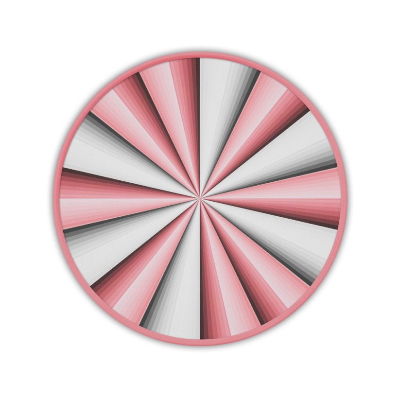 Rainbow Padlóvédő székalátét rózsaszín