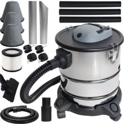 Aspirator de cenușă 1200 W cu filtru HEPA și funcție de suflare