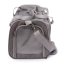 Zusammenklappbare Textil-Transportbox für Tiere - grau, 45 x 37 x 22 cm