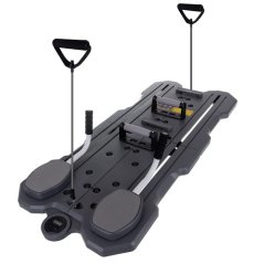 Multifunktionales Pilates-Brett für Yoga und Fitness mit LCD-Zähler