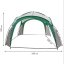 Pavillonzelt für Gartenpicknick 3,5 x 3,5 m grün