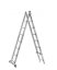 Hliníkové lešenie 2x8 / rebrík 33 x 114 cm Hliníkové lešenie 2x8 / rebrík 33 x 114 cm