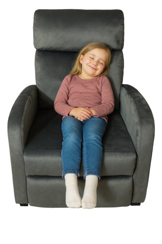 Луксозен релаксиращ фотьойл от кадифе