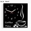 Ceas de perete Coffee Time - Culoare: Violet