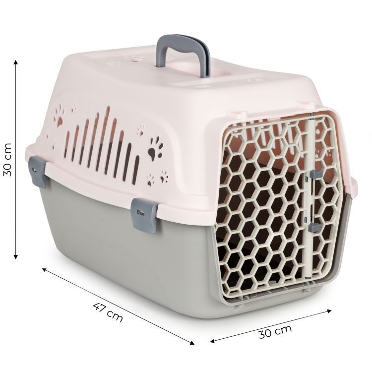 Transportator pentru câini și pisici - roz