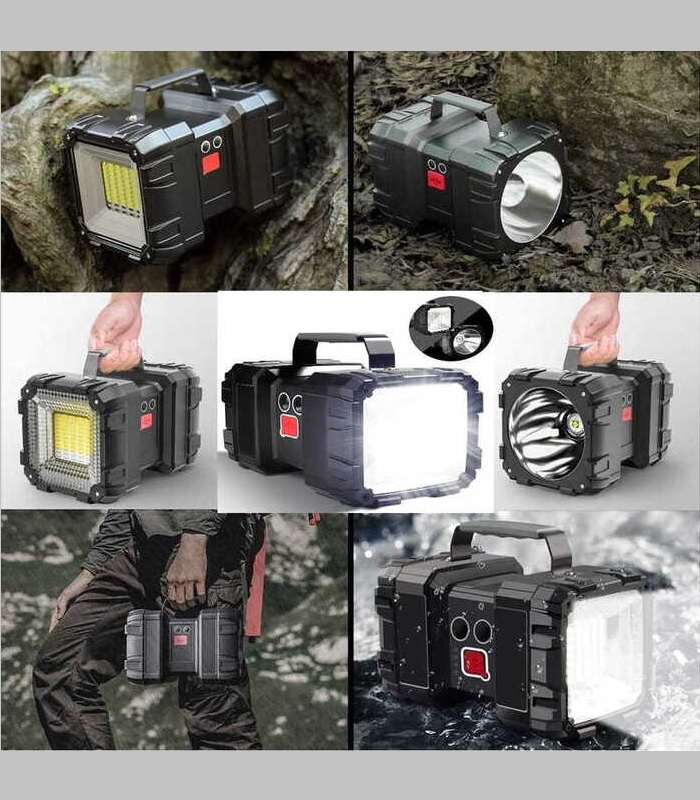 Outdoorová baterka s funkciou powerbanky