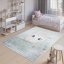 Детски килим с мотив на очарователни сови - Размерът на килима: Ширина: 120 см | Дължина: 170 см
