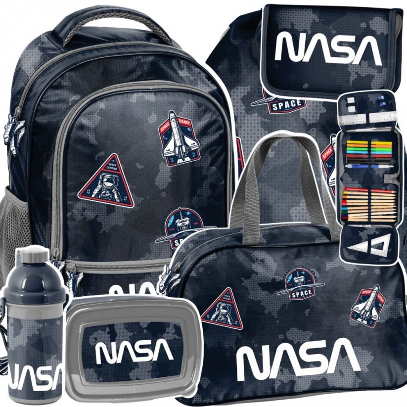 NASA 6 részes iskolai szett fiúknak