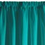 Turkizna enobarvna zavesa s trakom 140 x 270 cm