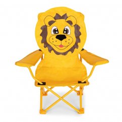 Sedia da campeggio per bambini con leone