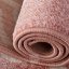 Ausgefallener, altrosaner Teppich in skandinavischem Stil - Die Größe des Teppichs: Breite: 80 cm | Länge: 150 cm