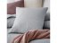 Cuvertură de pat de calitate matlasată de culoare gri deschis 220 x 240 cm