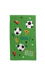 Detský bavlnený uterák s futbalovým motívom – GOAL