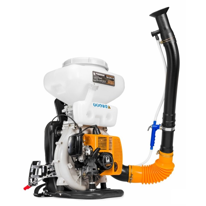 Benzínový záhradný postrekovač s výkonom 3,8 HP PM-OPS-14