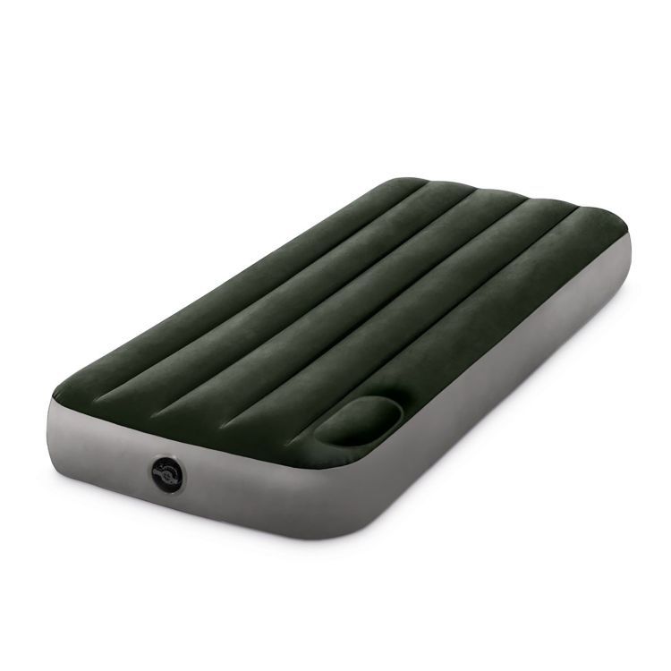 Saltea gonflabilă 191 x 76 x 25 cm cu pompă de picior încorporată