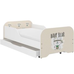 Očarujúca detská posteľ  140 x 70 cm baby bear