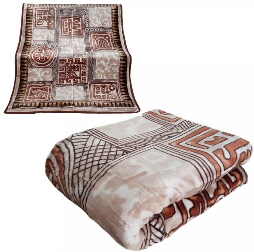 Meleg barna takaró mintával