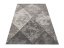 Originální šedý koberec do obývacího pokoje s motivem kosočtverců - Rozměr koberce: Šířka: 120 cm | Délka: 170 cm