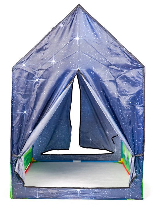 Otroški igralni šotor s čudovitim vesoljskim motivom