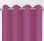 Jednobarevný závěs růžové barvy na kruhy - Rozměr: Délka: 270 cm
