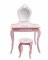 Ružičasti dječji toaletni stolić sa stolčićem