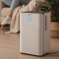 Leistungsstarker Feuchtigkeitsabsorber mit WiFi - 12 l/24 h
