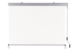 Vertikalna balkonska senčnica 171 x 240 cm - senčilna roleta za balkon in teraso, bež