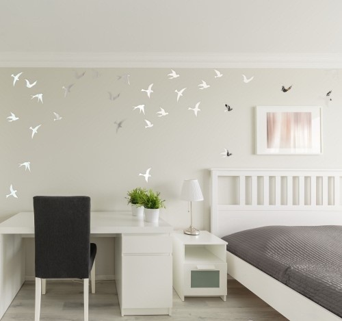 Oglinzi interioare decorative model păsări