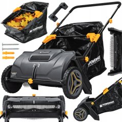 Spazzatrice manuale e raccoglifoglie Powermat