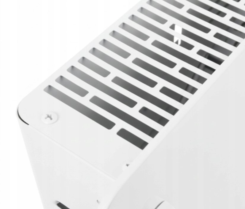 Kaminer ZELVA 2500W elektromos üveg fűtőtest WiFi vezérléssel - fehér színben