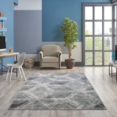 Design szőnyeg geometrikus mintával