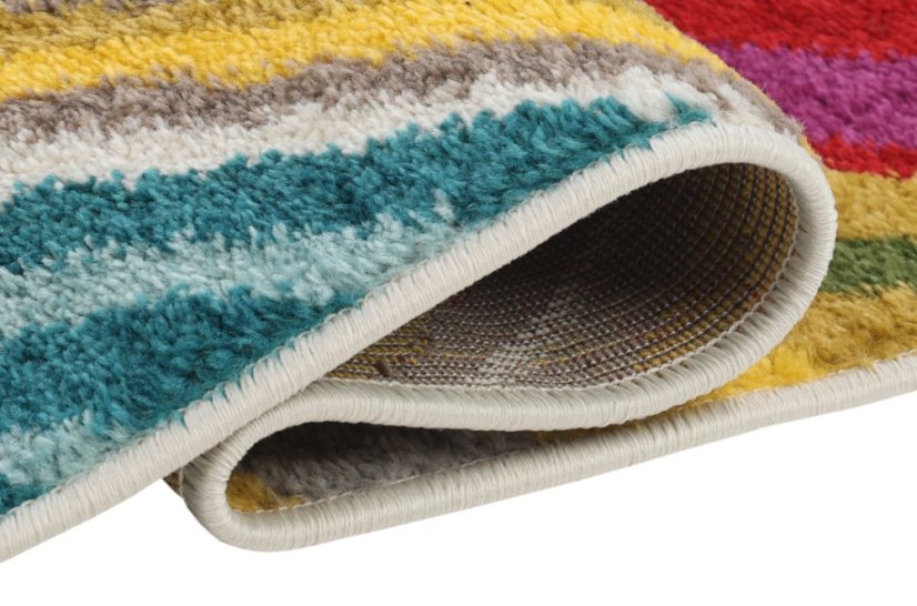 Dizajnový koberec s geometrickým vzorom Salsa