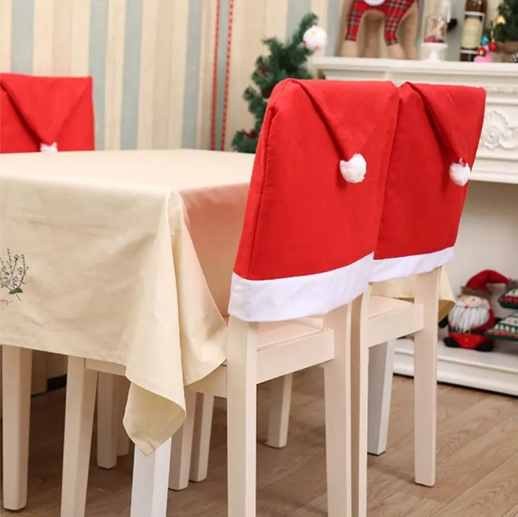Set vánočních návleků na židle
