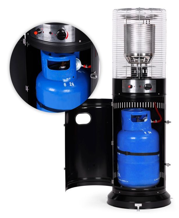 Plynový terasový ohrievač – 11 kW,  138 cm
