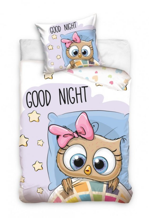 Detské posteľné obliečky v rozmere 160x200 cm GOOD NIGHT