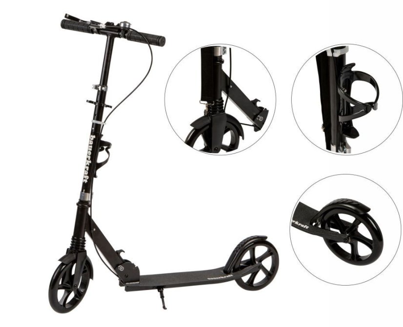 Klappbarer Aluminium-Roller 95-105 cm - weitere Farben