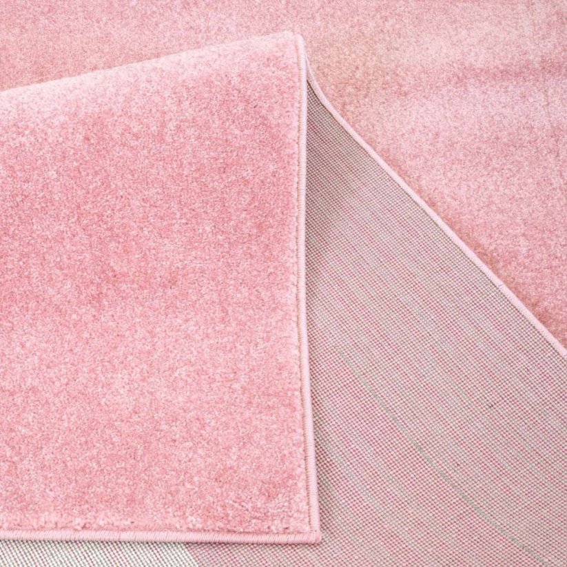 Красив бебешки килим в розово с панда