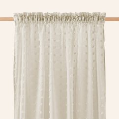 Beige Vorhang  Casablanca  300 x 250 cm