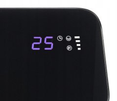 Légfüggöny 2000 W - kerámia fűtőtest termosztáttal