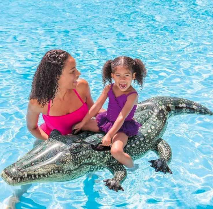 Felfújható krokodil 170 cm INTEX