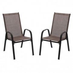 Kerti szék szett - barna