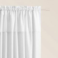 Fehér függöny MIA szalaghoz 140 x 280 cm-es szalaghoz