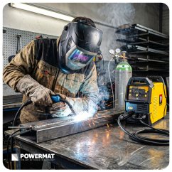 Invertorová svářečka 215 A – MIG/MAG, PULSE, MMA, TIG LIFT, FLUX