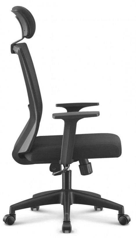 Vrtljivi pisarniški stol HC-1021 BLACK MESH