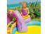 Piscina a forma di parco giochi con dinosauro