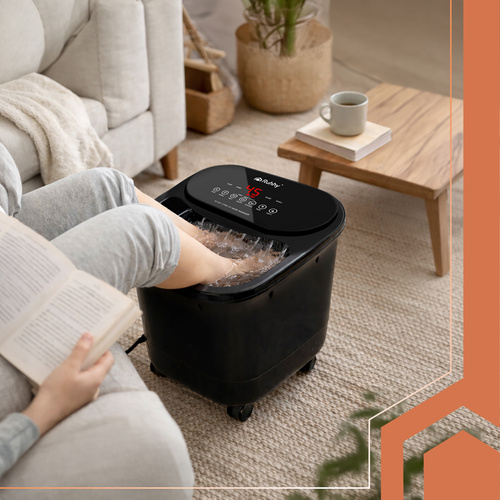 Masážní přístroj na nohy 550 W - hydromasáž s vyhříváním