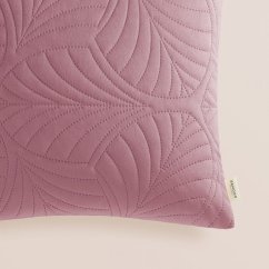 Dekoratívna obliečka na vankúš v tmavoružovej farbe