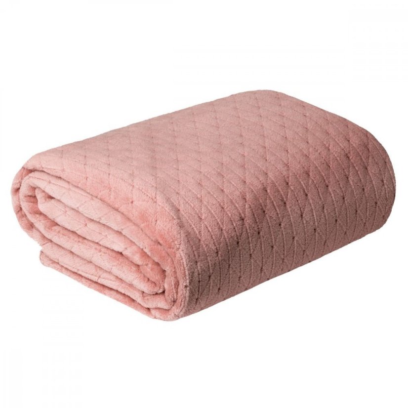 Originelle rosa Decke mit geometrischem Muster