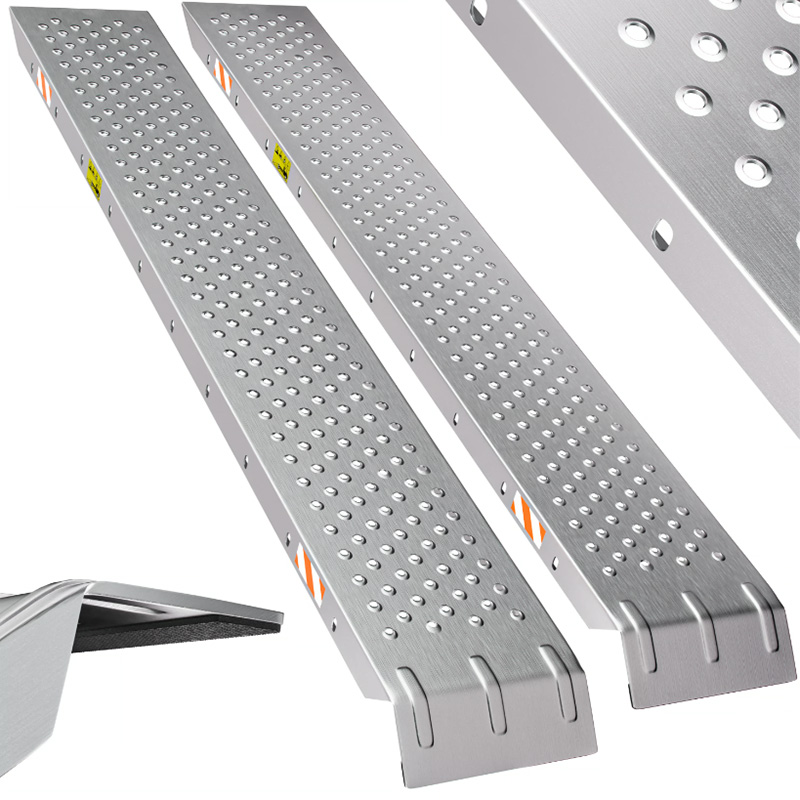Set od 2 utovarne čelične rampe - nosivost 400 kg