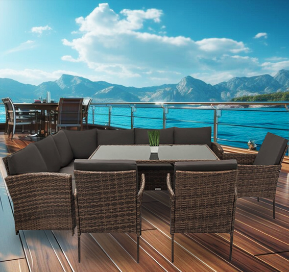 Rohová súprava záhradného nábytku VERONA